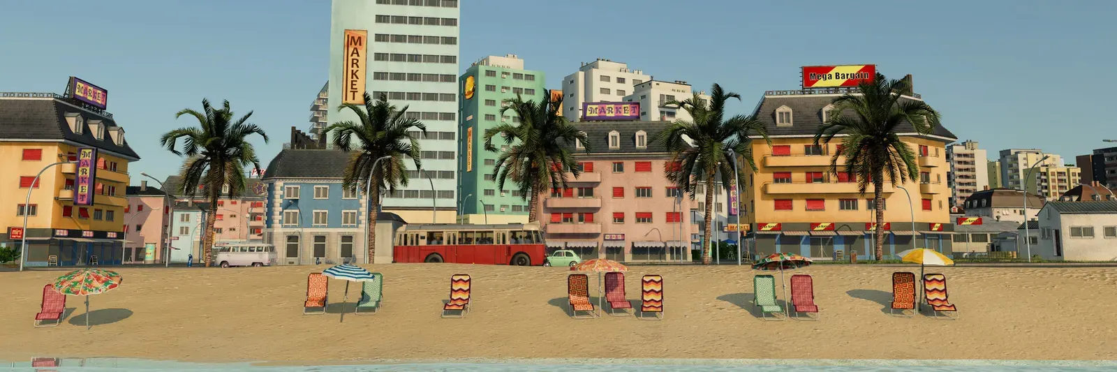 Transport Fever 3 Bus Stops vs Bus Stations: First Line